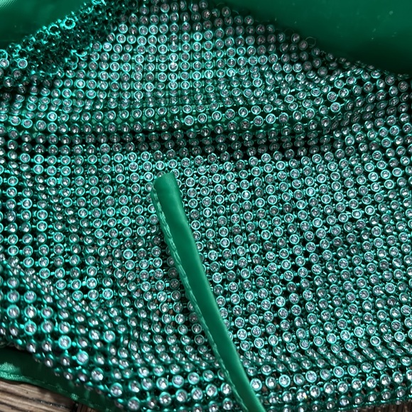 Ana Rhinestone Mesh Crop Top - Picture 5 of 5